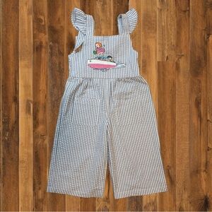 Studio Ghibli Ponyo Ruffle Strap Jumpsuit – 4T